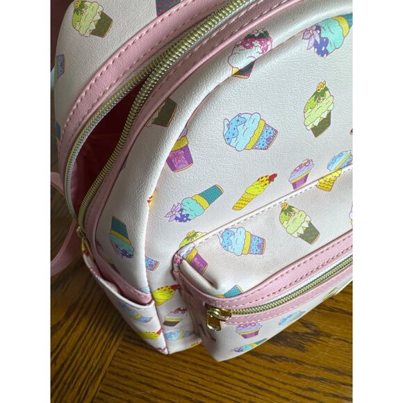 Disney Loungefly Princess Ice Cream Mini Backpack Pink - Picture 8 of 8